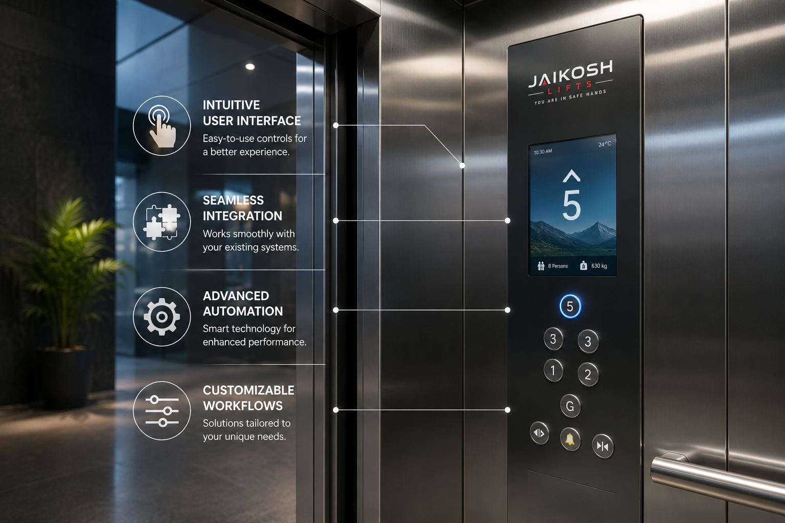 Elevator control panel modernization